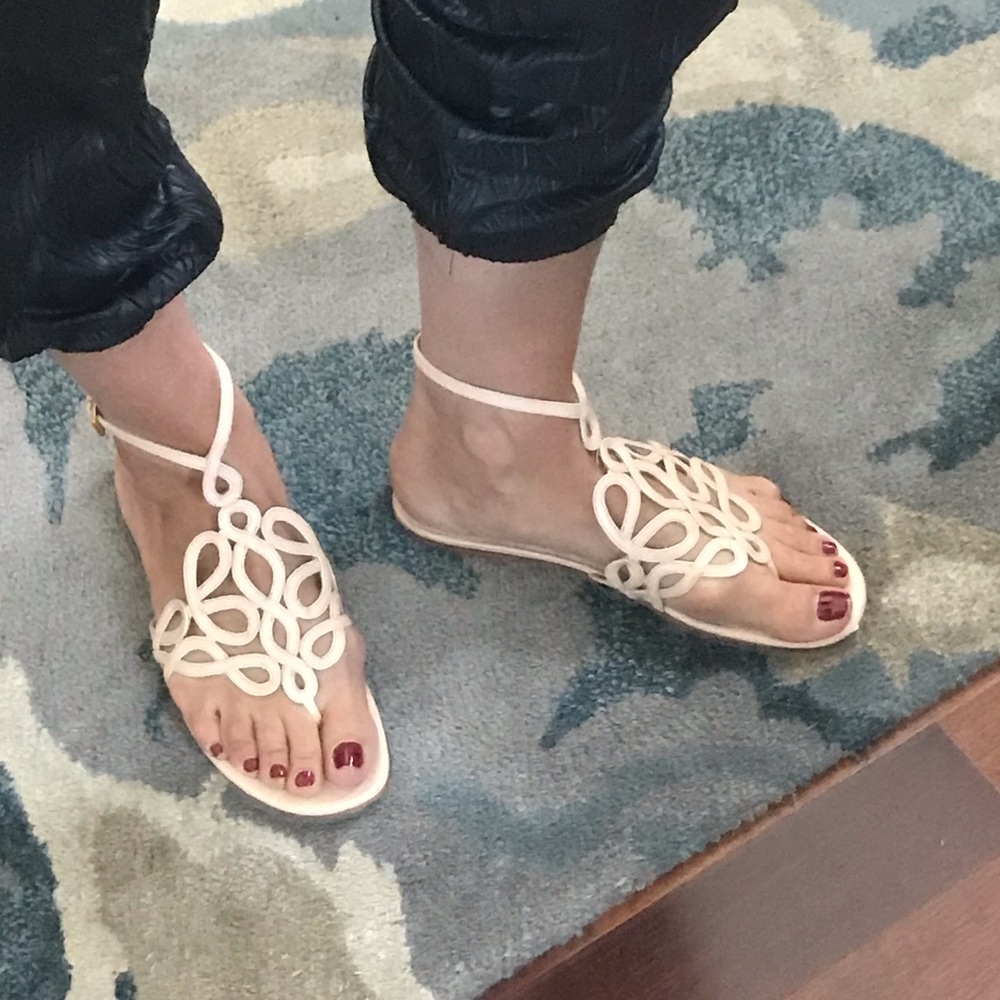 Authentic used prada sandals sz 39